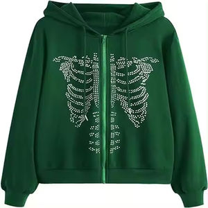 Diseño elegante Hombres Rhinestones Hoodies ligero gran oferta antiarrugas transpirable Rhinestones hombres sudaderas con capucha con alta calidad - Product Image 1