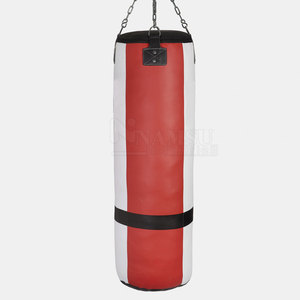 Bolsas de boxeo de color personalizadas de alta calidad para entrenamiento de adultos hechas de cuero de material superior con logotipo personalizado - Product Image 2