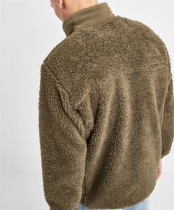 Chaqueta polar personalizada a precio barato de fábrica para hombre, chaqueta polar exterior con logotipo personalizado al por mayor - Product Image 5