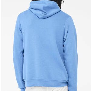 BELLA + CANVAS UNISEX SPONGE FLEECE PULLOVER HOODIE en blanco 100% algodón peso pesado personalizado impreso Logo Unisex Sudadera con capucha - Product Image 3