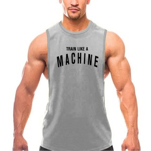 Proveedor de camisetas sin mangas OEM para Hombre | Camiseta sin mangas de fitness con logotipo personalizado | Camiseta deportiva de entrenamiento para correr y gimnasio de secado rápido al por mayor - Product Image 5