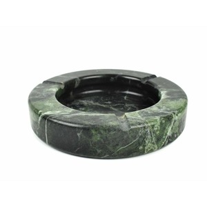 White Marble <b>Ashtray</b> with METAL Accent Lid Modern Smoking Accessory for Luxury Home Decor Sleek Tabletop Design Stylish Durable - Product Image 6