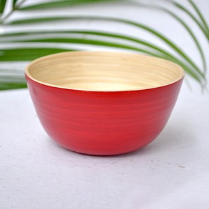 Juego de cuencos de bambú hilado para cocina, juegos de artículos para la cena seguros para alimentos, cuencos para servir de comedor en espiral naturales - Product Image 5