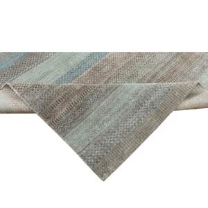 Tapis d'intérieur de luxe de haute qualité en soie de bambou nouée à la main, à poils coupés abstraits, antidérapants, toutes saisons, pour le bureau, la prière ou l'hôtel - Product Image 4