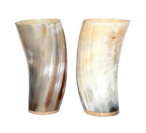 <b>African</b> Horn Finished Design Beer Drinking Buffalo Horn Glass Manufacturer Table Top Horn Glass Wholesale Exporter - Product Image 6