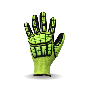 Gants résistants aux coupures avec ajustement flexible et poignée texturée gardent les mains en sécurité pendant la manipulation du verre métallique tranchant et des outils de travail du bois - Product Image 2