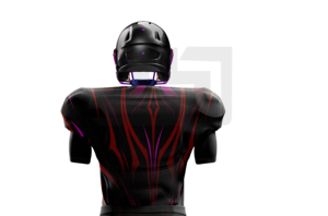 JAMEZ SPORTS Custom American <b>Football</b> Uniform Sublimated Jersey Pants Set Breathable Quick Dry Fabric Short Sleeve Team Training - Product Image 5