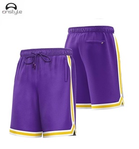 Short décontracté pour homme en coton tissé de haute qualité, respirant, coupe-vent, écologique, à motif uni, avec cordon de serrage, idéal pour la course et la gym - Product Image 5