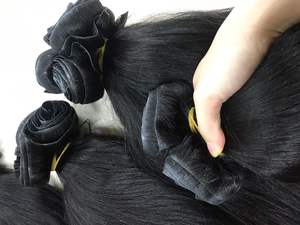 Clip ruban invisible en cheveux vierges Remy de haute qualité EXTENSION DE CHEVEUX HUMAINS Usine du Vietnam - Product Image 2