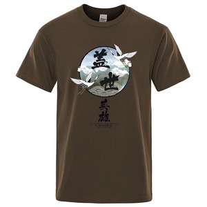 Vente en gros 2025 T-shirt col rond pour hommes Vente en gros de haute qualité 100% coton Décontracté à manches courtes Respirant Séchage rapide 220g Jersey - Product Image 5