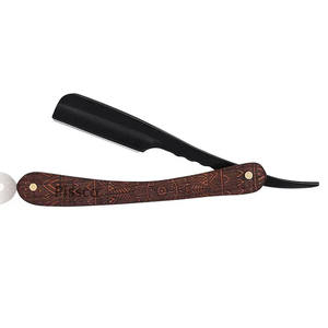 Rasoir de barbier pliant pour homme, outil de rasage manuel en acier inoxydable, rasoir de sécurité à lame droite pour l'épilation - Product Image 3