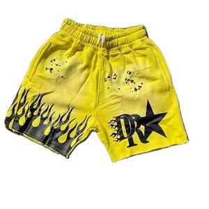 Tom Short décontracté en coton lavé à l'acide imprimé pour homme - Product Image 6