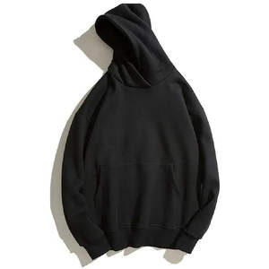 Venta al por mayor 100% algodón pulóver ajuste regular sudaderas con capucha 480g peso pesado con 3D Puff impresión invierno personalizado hombres liso teñido - Product Image 6