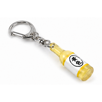 Miniature Carabiner <b>Bottle</b> Opener Keychain-<b>Light</b> Weight Decorative Design with Silk Screen Printing - Product Image 4