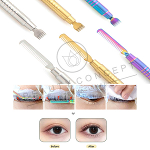 Lifting des cils multicolore Outil de levage des cils de haute qualité Concept de beauté Durable Meilleur fournisseur Personnalisation des cils liquides - Product Image 5