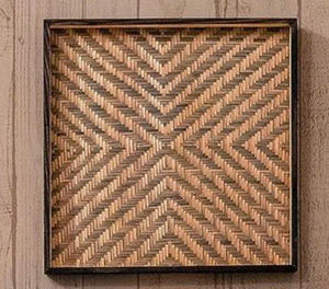 PARED BAMBÚ MADERA DECORACIÓN CON GANCHO COSAS COLGANTE - Product Image 6