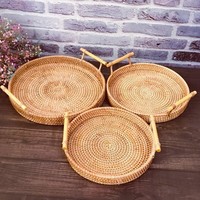 Cestas de bambú y ratán para el hogar, el mejor precio, venta al por mayor