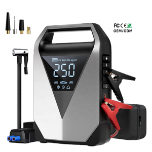 Kit de super condensateur portable batterie 8000mah 1000A 4 en 1 batterie externe de démarrage de <span class=keywords><strong>voiture</strong></span> et de moto d'urgence avec pompe à air - Product Image 1