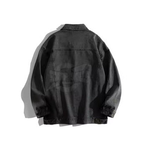 Nouveau modèle Veste en jean grande taille pour hommes Veste en jean décontractée à séchage rapide Service OME Veste en jean personnalisée - Product Image 4