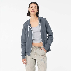 Bella Canvas Wholesale Canvas Sweat à capuche zippé avec impression personnalisée Sweatshirts - Product Image 6