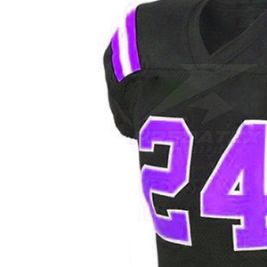 Tenue de football américain personnalisée en twill, grande taille, manches courtes, vêtements de sport en gros - Product Image 4