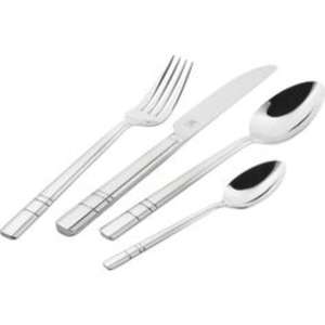 Sofisticado juego de cubiertos de acero inoxidable con estructura ligera duradera Agarre suave y alta resistencia al óxido - Product Image 6