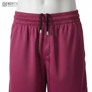 Shorts de sport d'été personnalisés avec logo pour hommes, décontractés, de natation et de course, en toile, séchage rapide, avec cordon de serrage, en polyester/coton, les plus vendus - Product Image 6