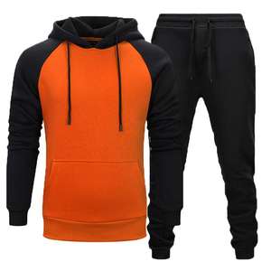 ชุดวอร์มสำหรับผู้ชายเสื้อฮู้ดสวมหัวสีพื้นปักลายเสื้อผ้าแนวสตรีทแบบกำหนดเอง - Product Image 6