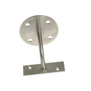 Wall <b>Bracket</b> MAX29 Flat, <b>Stainless</b> <b>Steel</b> (421-634) - Product Image 1