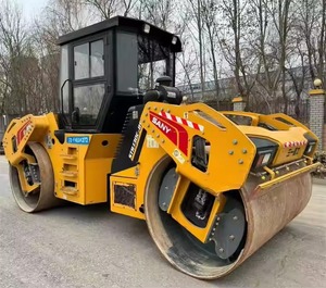 13ton โร้ดโรลเลอร์แสนทนทานลูกกลิ้งล้อเหล็กคู่ STR130C-8สำหรับกลิ้งถนน - Product Image 2