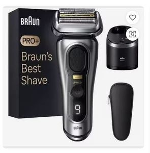ชุดเครื่องโกนหนวดไฟฟ้า9 Pro ของแท้9476CC โครเมี่ยมพร้อมชิ้นส่วนและอุปกรณ์เสริม - Product Image 1