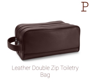 Sac organisateur de voyage de haute qualité en cuir véritable et fermeture à glissière en PU ensemble élégant pour l'extérieur - Product Image 6