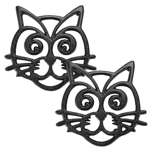 Salvamanteles de Metal indio de forma cuadrada roja, salvamanteles redondo cuadrado hecho a mano con acabado de latón para mesa de cocina, mesa de comedor resistente al calor - Product Image 2