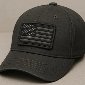 Patch de drapeau américain noir tamisé de haute qualité-Insigne tactique à repasser/coudre sur le moral, patch américain furtif pour vestes, chapeaux, équipement - Product Image 3