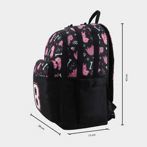 Arctic Fox Saurus Pink School <b>Backpack</b> for Boys and Girls - Product Image 5
