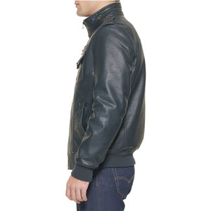 Chaqueta de Cuero de la Mejor Calidad, Nuevo Estilo, Chaqueta de Cuero de Color Sólido, Chaqueta de Cuero a Precio Razonable - Product Image 5