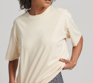 Venta al por mayor 2025 ropa personalizada camiseta impresión diseño mujeres camisetas blancas lisas camisetas para mujeres camiseta de alta calidad - Product Image 6