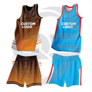 Ensemble maillot et short de basket-ball à sublimation personnalisés de haute qualité taille plus d'été avec votre logo - Product Image 2