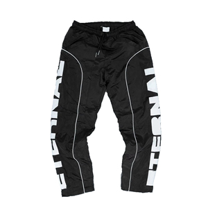 ผู้ผลิตกางเกงวอร์มกีฬาคุณภาพสูง พิมพ์ลายขนาดใหญ่ สไตล์ลำลอง ผ้าฟลีซ สำหรับฤดูหนาว ทรงตรง ปกติ - Product Image 1