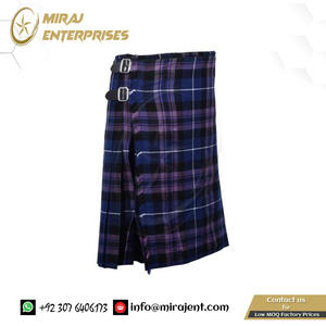 Jupe kilt au genou femme écossaise 5 verges kilt traditionnel 13oz en laine acrylique (kilt seulement) - Product Image 6