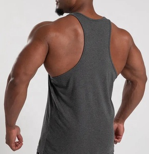 Camisetas de Gimnasio para Hombre 100% Algodón al por Mayor, Chalecos Deportivos Casuales de Alta Calidad para Fitness y Culturismo, Transpirables, Tallas Grandes - Product Image 2