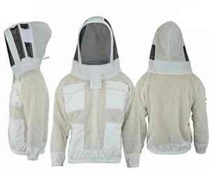 Chaqueta de abeja con tela ventilada Diseño ligero duradero para actividades de Apicultura - Product Image 1