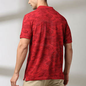 Camisa de Golf de Manga Corta para Hombre de Alta Calidad, Deportiva, Casual, con Cuello, de Tela de Algodón Transpirable, Tejido de Punto, Diseño Liso - Product Image 2