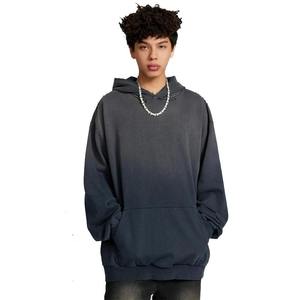 Nouvelle arrivée prix de gros sweat à capuche lavé à l'acide pour hommes lourds hommes blanc coupe régulière luxe hommes lavé à l'acide sweat à capuche - Product Image 3