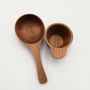 Mini cuillères en bois, cuillères en bois d'acacia, cuillères à sel, à crème glacée, à miel, à café, à thé, à sucre, à confiture, petites cuillères, cuillères à tremper, cuillères de service - Product Image 3