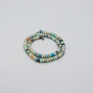 Collier de perles AAA Multi Opal Rondelle 4-9mm Taille 16 pouces de longueur pour la fabrication de bijoux avec pierres précieuses naturelles - Product Image 4