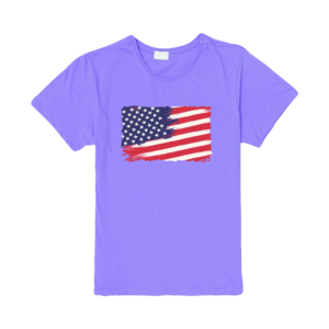Camisetas con bandera de EE. UU. para mujer, tienda en línea, compra camisetas patrióticas cómodas, camisetas gráficas americanas, perfectas para cualquier temporada - Product Image 1