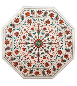 Escritorio moderno de metal, lujoso toque artístico, para el hogar incrustaciones de piedra semipreciosa, oficina, sala de estar, dormitorio, muebles ecológicos - Product Image 5