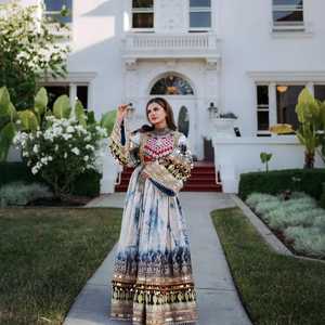 High Quality <b>Women</b> Afghan Heavy <b>Weight</b> Dress <b>For</b> Wedding And Partywear In Best Price And Fast Shipping 2025 - Product Image 4