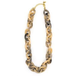 Résine grosse chaîne collier surdimensionné acrylique audacieux déclaration bijoux mode collier léger élégant fait à la main bijoux femmes - Product Image 6